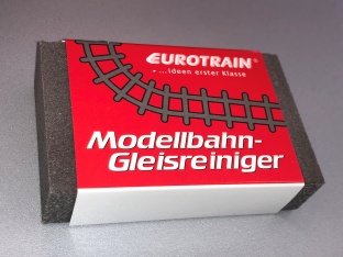 Eurotrain Modellbahn Gleisreiniger Rubber
