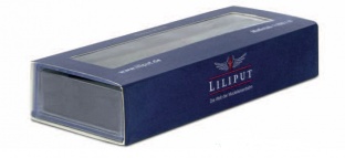Liliput L967997Klarsichtbox N kurz, ca. 16,2 cm, mit Hlle, Universal-Inlay zum Zuschneiden N-Spur