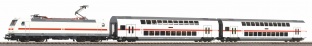 Piko 57134 Start-Set mit Bettung Personenzug BR 146 mit 2 IC Doppelstockwagen H0
