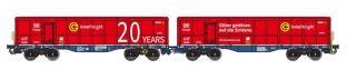 B-Models 90.620 ScrapTainer DB Cargo Red, 
