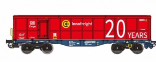 B-Models 90.620 ScrapTainer DB Cargo Red, 