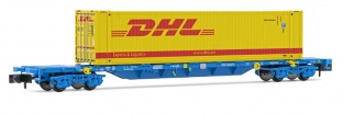 Arnold HN6593 RENFE, 4-achs. Containerwagen MMC „DHL
