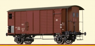 Brawa 67872 Gedeckter Güterwagen K2 der BLS N-Spur