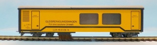 LUX 9785 Gleisstaubsaugerwagen H0e