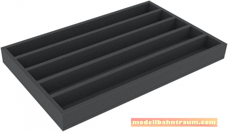 Feldherr Magnetbox Gelb – Aufbewahrungsbox Für Bis Zu 20 Miniaturen, Half-Size Mit Schaumstoffeinlage