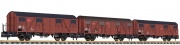 Liliput L260136 Güterwagen-Set Gos-uv 245, DB AG, Epoche V N-Spur