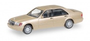 Herpa 038775 Mercedes-Benz S-Klasse V12 (W140), champagner metallic H0