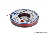 Viessmann 68633 Kabel auf Abrollspule, 0,14 mm², rot, 25 m