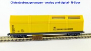 Lux 9070 Gleisstaubsaugerwagen N-Gleis- und Steuerungssysteme analog und digital.