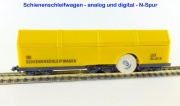 Lux 9470 Schienenschleifwagen N-Gleis- und Steuerungssysteme analog und digital