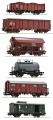 Roco 76030 - 6-tlg. Set: Güterzug, DR H0