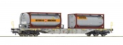 Roco 77340 - Containertragwagen, AAE H0