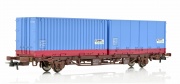 NMJ Topline 611.101 Lgjns 2x 24 Fuss Container Green Cargo H0