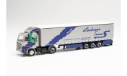 Herpa 313553 Scania 143 420 V8 Streamline Gardinenplanen-Sattelzug „Lechner Trans“ 1:87
