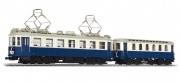 Liliput L133893 WLB Tw 226 + Bw 310 Badner Bahn Trieb- mit Beiwagen (Umbau) 2-tlg. creme/dunkelblau