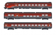 Jägerndorfer 12302 3-teilige Railjet 2 – Garnitur der ÖBB Ep VI H0 Sound AC
