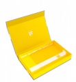 Feldherr HSMB040 Magnetbox gelb Half-Size 40 mm leer