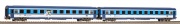 Piko 58270 2er Set Personenwagen Eurofima 2. Klasse CD VI H0