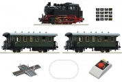 Roco 5100001 Analog Start Set: Dampflokomotive BR 80 mit Personenzug H0