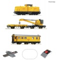 Roco 5100002 Analog Start Set: Diesellokomotive BR 212 mit Kranzug, DB AG H0