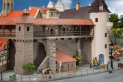 Faller 191790 Altstadtmauer mit Anbau H0