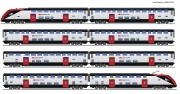 Roco 7710007 8-tlg. Set: Fernverkehrs-Doppelstockzug RABe 502, SBB Sound H0