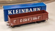 Kleinbahn 346 Hochbordgterwage Aicher Cargo, CZ rotbraun H0