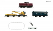 Roco 5110004 z21 start Digitalset: Diesellokomotive BR 211 mit Kranzug, DB H0