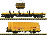 Fleischmann 880908 2-tlg. Set: Rungenwagen, Strukton Rail N-Spur