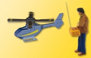 VIESSMANN 1563 Hobbypilot mit ferngesteuertem Hubschrauber H0