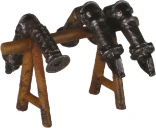 Noch 13623 3D Minis Dampfheizungskupplungs-Set H0