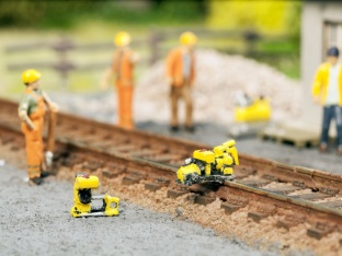 Noch 13640 3D Minis Schienenarbeits-Set H0