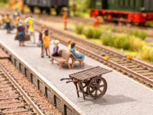 Noch 13700 3D Minis Bahnsteigkarre H0