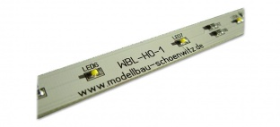 Sch�nwitz 50092 LED Waggonbeleuchtung gelb H0 / TT