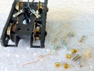 LUX 8883 Nachr�stbare Radkontakts�tze (Bausatz) H0