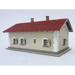 IGRA 151008 Wartezimmer mit Wohnung H0