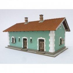 IGRA 151008 Wartezimmer mit Wohnung H0