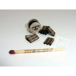 IGRA 121017 Paletten und Spulen H0