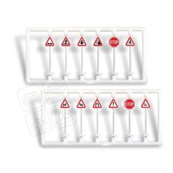 IGRA 6511002 Verkehrsschildern 3 H0