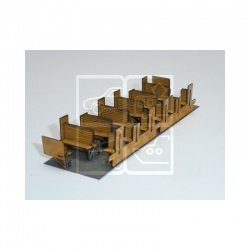 Igra 111008 Waggonsitze H0
