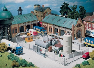 Faller 180433 Industrie-Metallzaun, 1010 mm H0