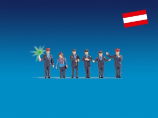 Noch 17542 Bahnbeamte �sterreich, beleuchtet H0