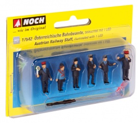 Noch 17542 Bahnbeamte �sterreich, beleuchtet H0