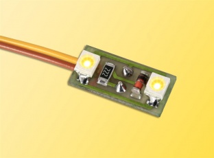 Viessmann 6017 Hausbeleuchtung, 2 LEDs gelb, 3 St�ck