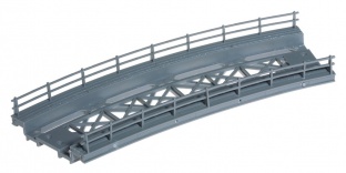 Noch 21350 Br�cken-Fahrbahn, gebogen, Radius 360 mm  H0