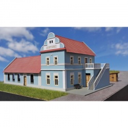 Igra 181014 Gasthaus Blau H0