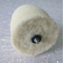 Lux 9047 Filzronde Schienen- und Oberleitungsschleifwagen H0