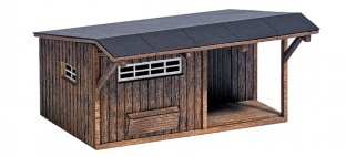 Busch 1518  Schweinestall H0