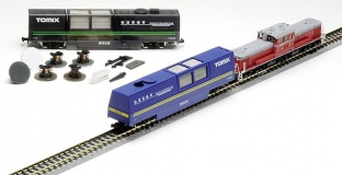 Tomytec 976425 Tomix Schienenreinigungswagen blau N-Spur