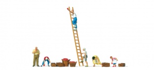 Preiser 10720 Spur H0 Apfelernte 1:87